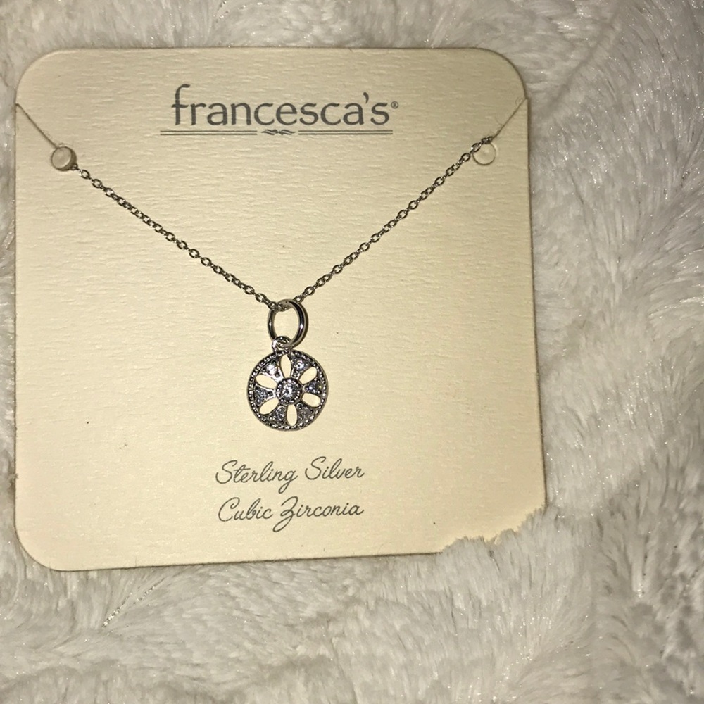 Francesca’s real sterling silver necklace